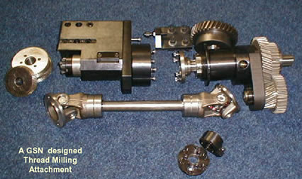 A GSN Designed Thread Milling Attachment